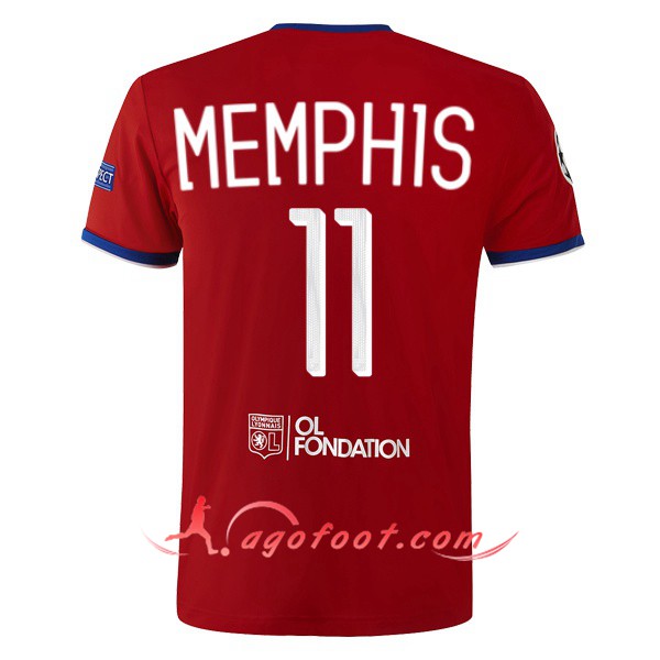 Maillot Foot Lyon OL (MEMPHIS 11) Third Floqué 19/20