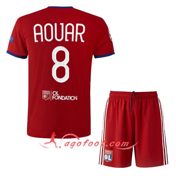 Ensemble Maillots Foot Lyon OL (AOUAR 8) Enfant Third 19/20