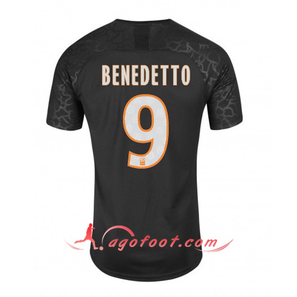 Maillot Foot Marseille OM (BENEDETTO 9) Third Floqué 19/20