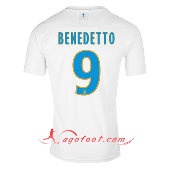 Maillot Foot Marseille OM (BENEDETTO 9) Domicile Floqué 19/20
