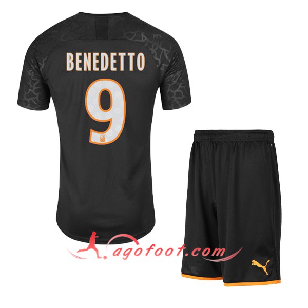 Ensemble Maillots Foot Marseille OM (BENEDETTO 9) Enfant Third 19/20