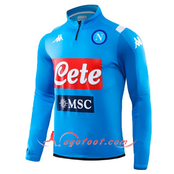 Nouveau Training Sweatshirt SSC Naples Bleu 19/20