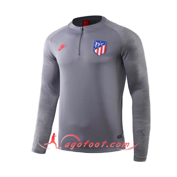 Nouveau Training Sweatshirt Atletico Madrid Gris 19/20