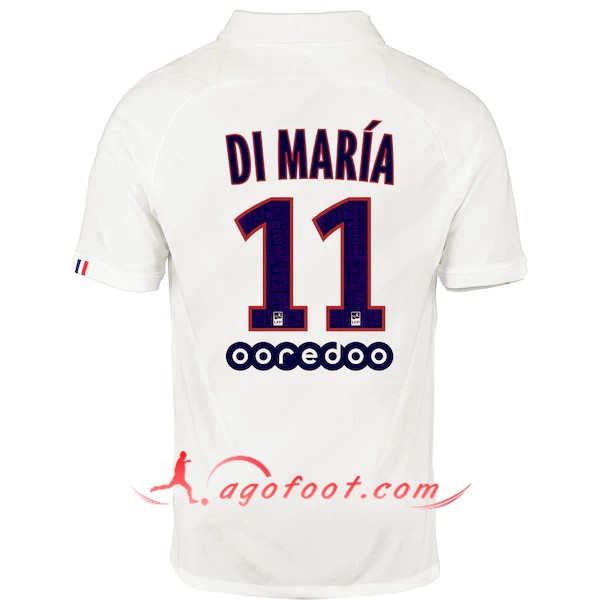 Maillot Foot PSG (DI MARIA 11) Third Floqué 19/20