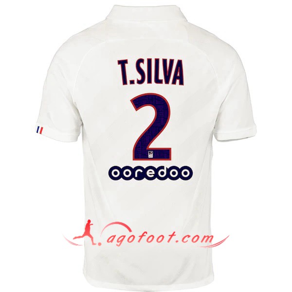 Maillot Foot PSG (T.SILVA 2) Third Floqué 19/20