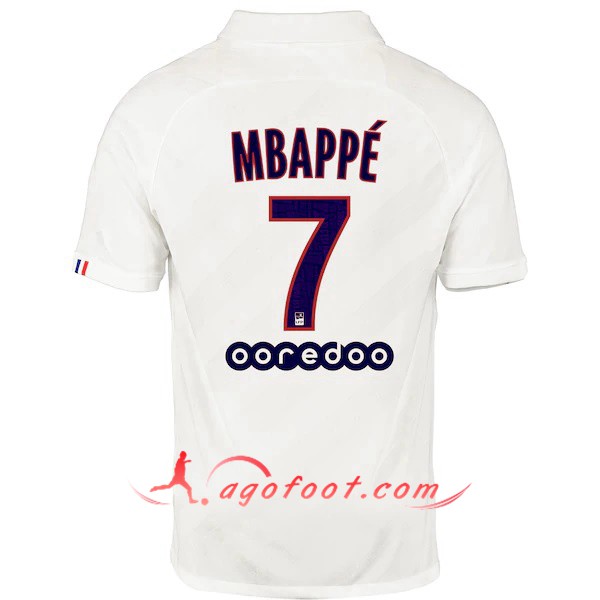 Maillot Foot PSG (MBAPPE 7) Third Floqué 19/20