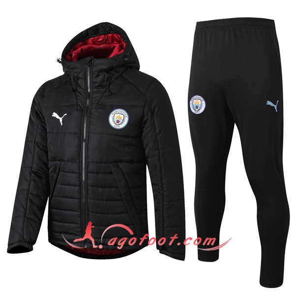 Doudoune du Manchester City Homme Noir 19/20