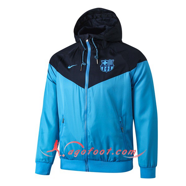 Nouveau Coupe Vent FC Barcelone Bleu Clair 19/20