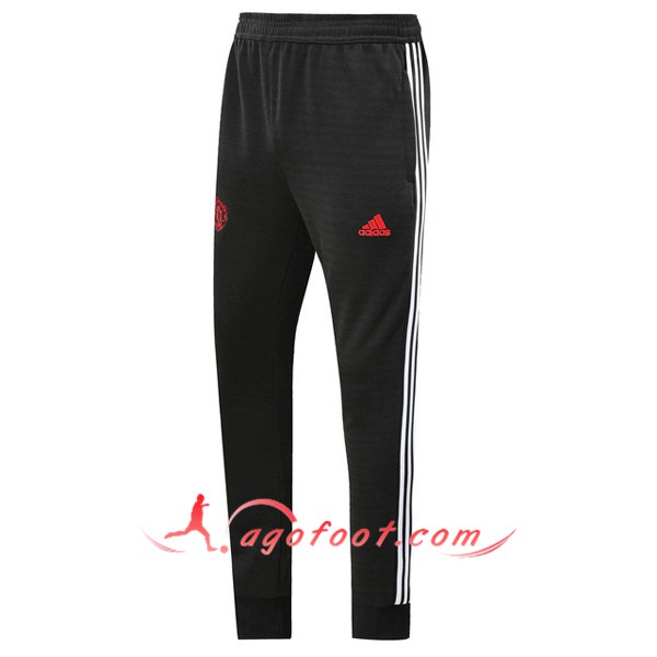Nouveau Training Pantalon Manchester United Noir Rouge Blanc 19/20