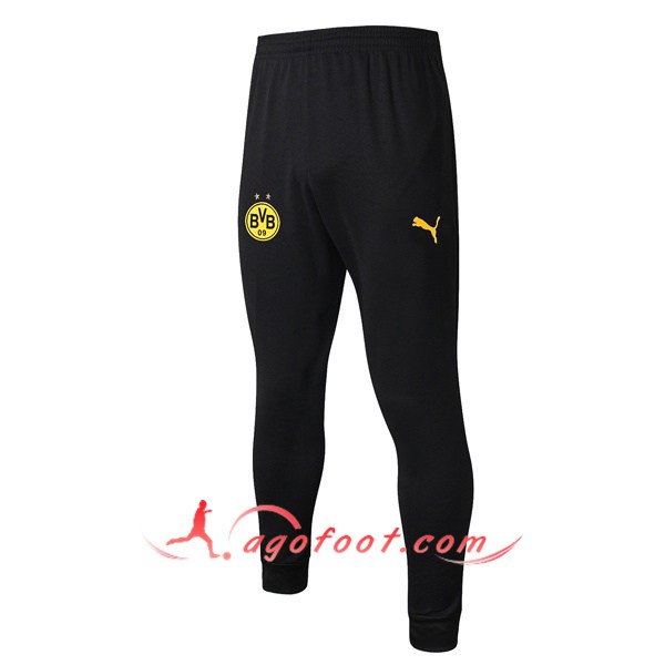 Nouveau Training Pantalon Dortmund BVB Noir Jaune 19/20