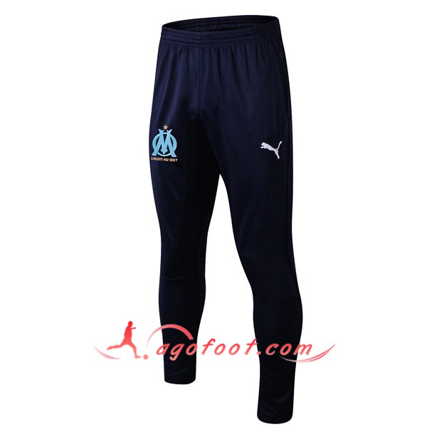 Nouveau Training Pantalon Marseille OM Bleu Fonce 19/20