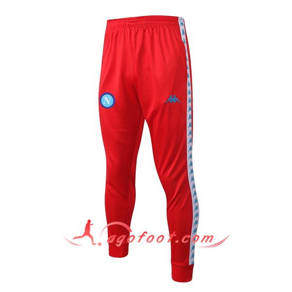 Nouveau Training Pantalon SSC Naples Rouge 19/20
