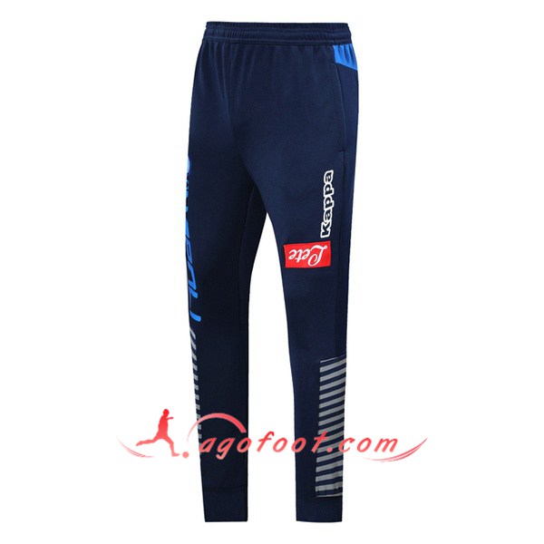 Nouveau Training Pantalon SSC Naples Bleu Fonce 19/20