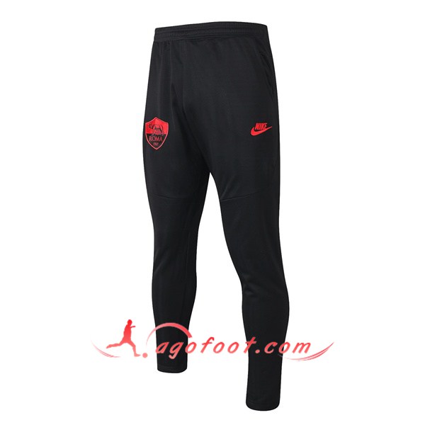 Nouveau Training Pantalon AS Roma Noir 19/20