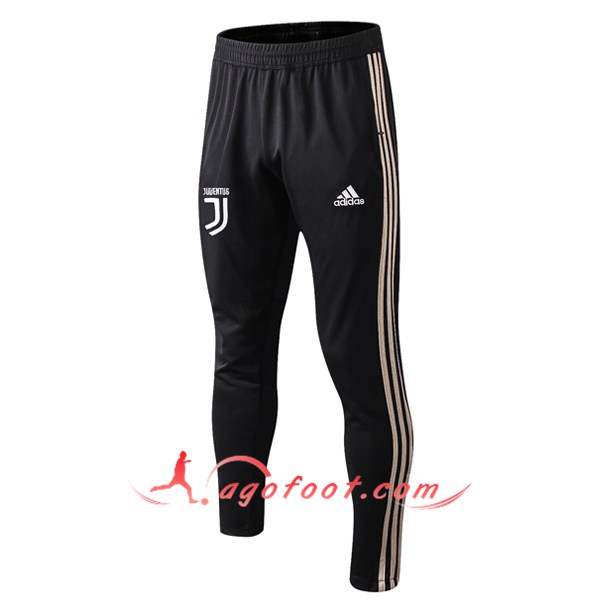 Nouveau Training Pantalon Juventus Noir Blanc 19/20