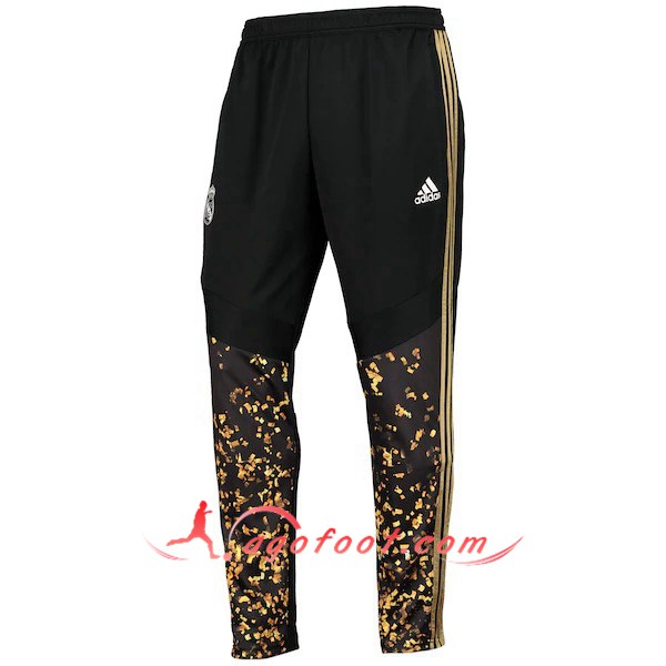 Nouveau Training Pantalon Real Madrid Adidas × EA Sports™ FIFA 20 Noir Jaune 19/20