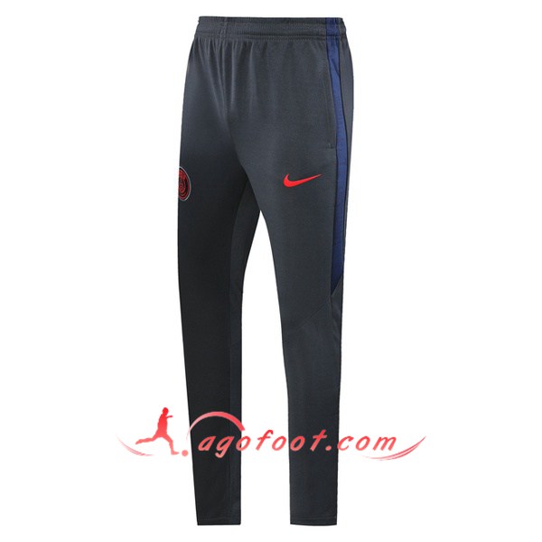 Nouveau Training Pantalon PSG Gris Fonce 19/20