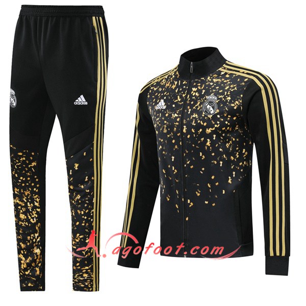 Ensemble Survetement de Foot - Veste Real Madrid Adidas × EA Sports™ FIFA 20 Noir 19/20