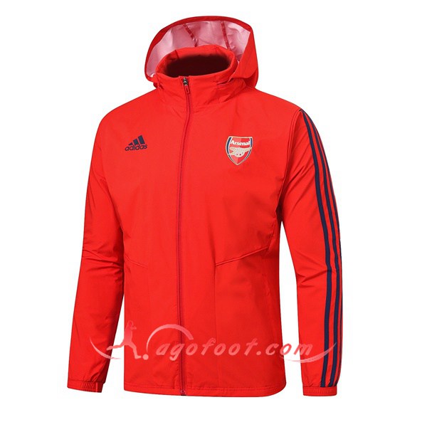 Nouveau Coupe-Vent Arsenal Rouge 19/20