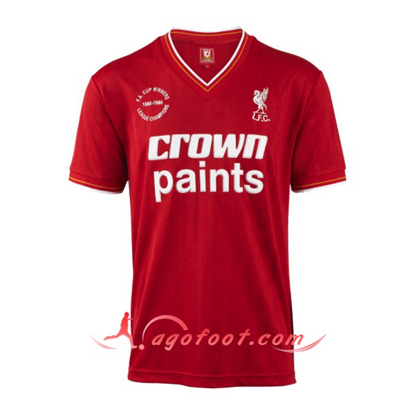 Maillot Retro FC Liverpool Domicile 1985/1986