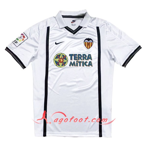 Maillot Retro Valencia CF Domicile 2000/2001