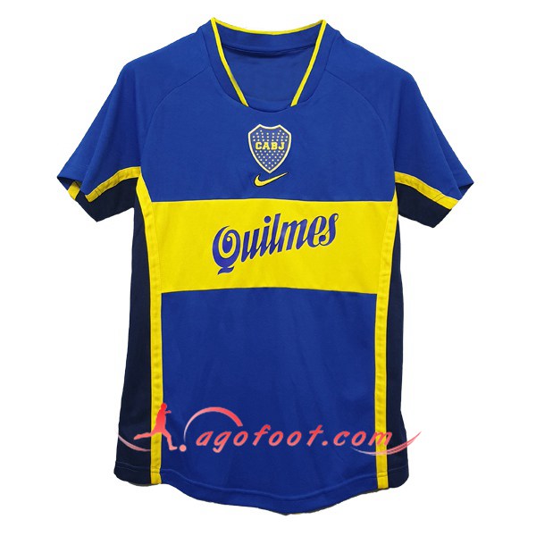 Maillot Retro Boca Juniors Domicile 2001