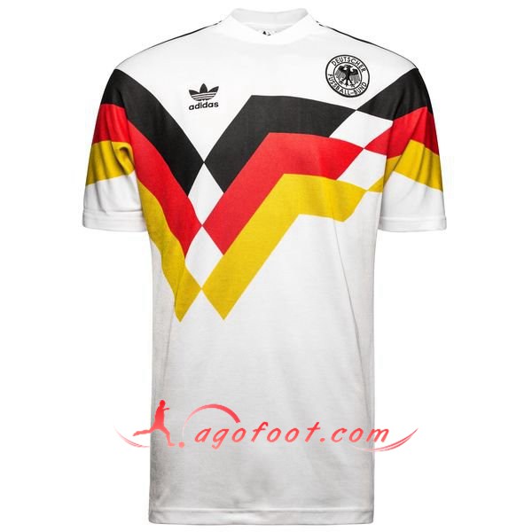 Maillot Retro Allemagne Domicile 1990