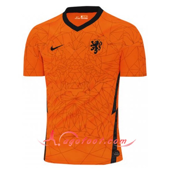 Maillot Foot Pays-Bas Domicile Orange Personnalisé Floqué 20/21