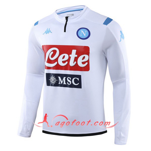 Nouveau Training Sweatshirt SSC Naples Blanc 19/20