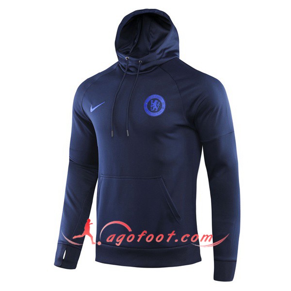 Nouveau Training Sweatshirt Capuche FC Chelsea Noir 19/20