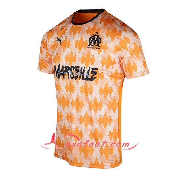 Training T-Shirts Marseille OM Jaune 19/20