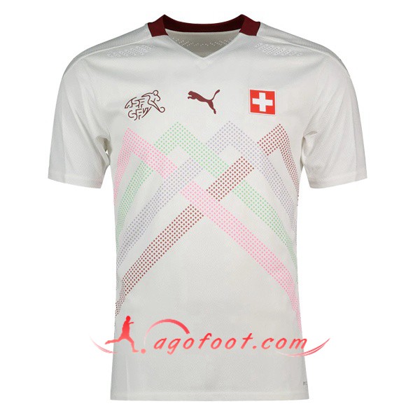 Maillot Equipe De Suisse Exterieur Personnalisé Floqué 20/21