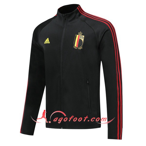 Nouveau Veste Foot Belgique Noir 19/20
