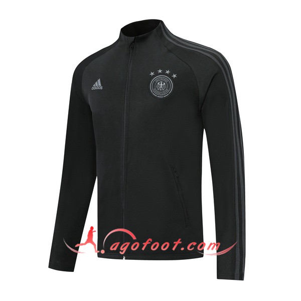 Nouveau Veste Foot Allemagne Noir 19/20