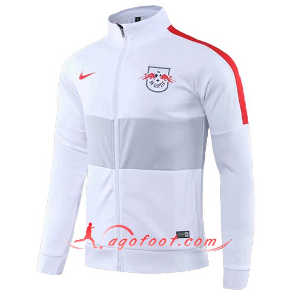 Nouveau Veste Foot RB Leipzig Blanc 19/20