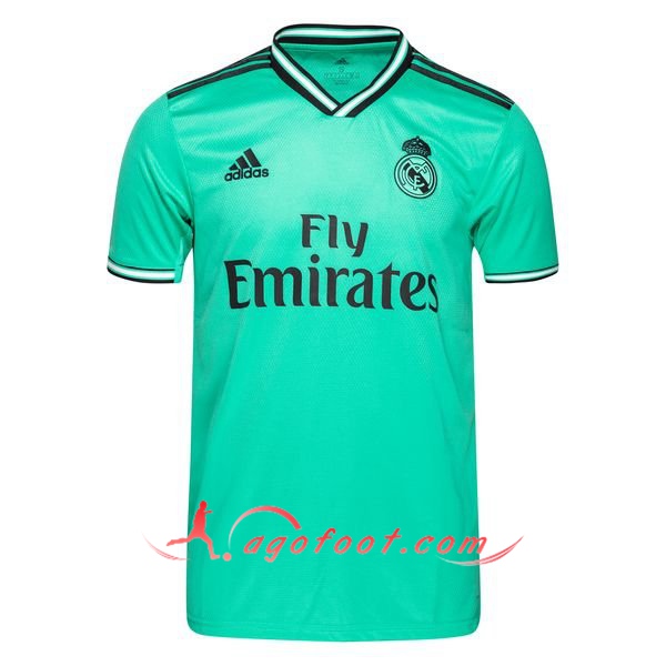 Maillot Foot Real Madrid Third Personnalisé Floqué 19/20