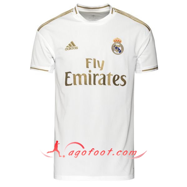 Maillot Foot Real Madrid Domicile Personnalisé Floqué 19/20