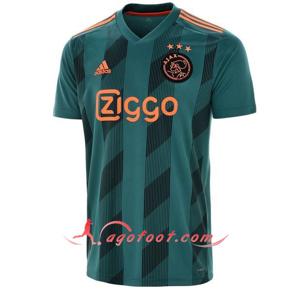 Maillot Foot AFC Ajax Exterieur Personnalisé Floqué 19/20