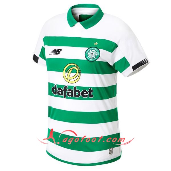 Maillot Foot Celtic FC Domicile Personnalisé Floqué 19/20