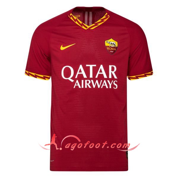 Maillot Foot AS Roma Domicile Personnalisé Floqué 19/20