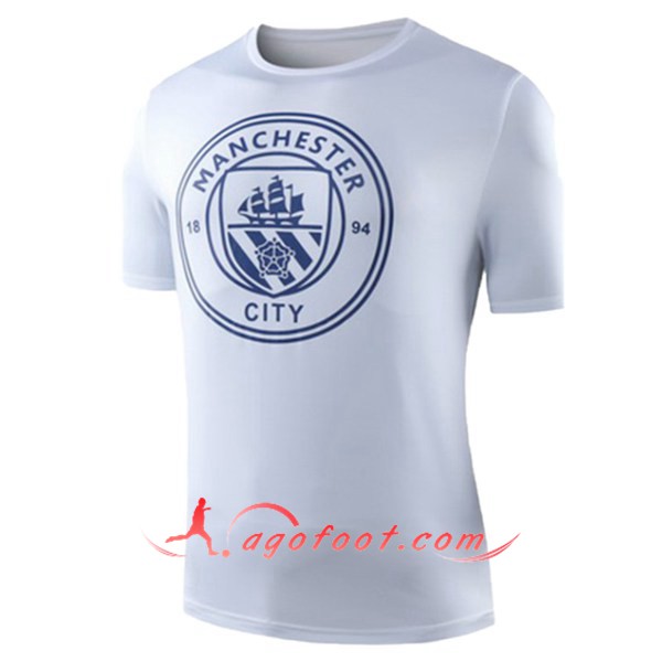 Training T-Shirts Manchester City Blanc 19/20