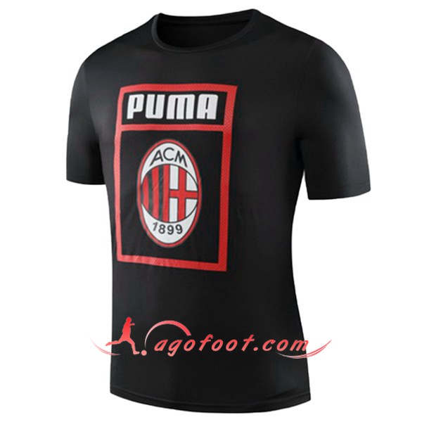 Training T-Shirts Milan AC Noir 19/20
