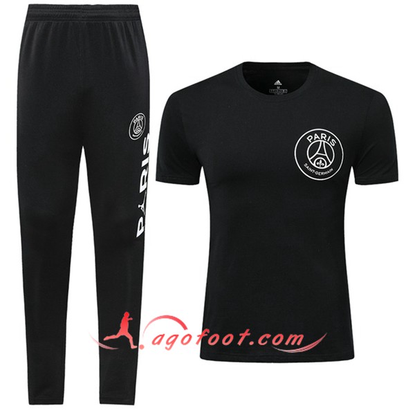 Training T-Shirts PSG + Pantalon Noir 19/20