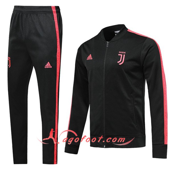 Nouveau Ensemble Survetement Foot - Veste Juventus Noir 19/20