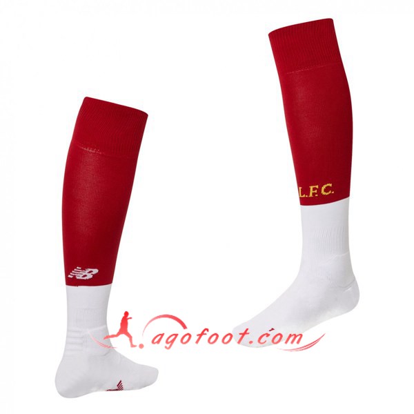 Nouveau Chaussettes Foot FC Liverpool Domicile 19/20