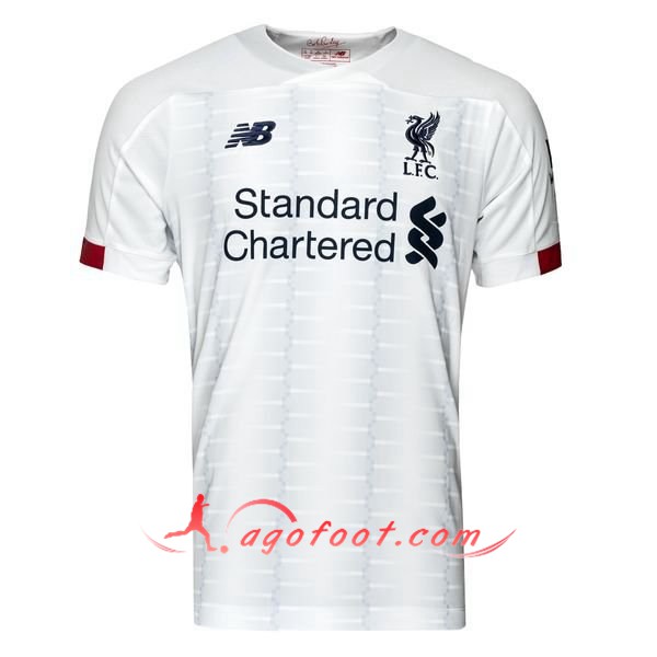 Maillot Foot FC Liverpool Exterieur Personnalisé Floqué 19/20