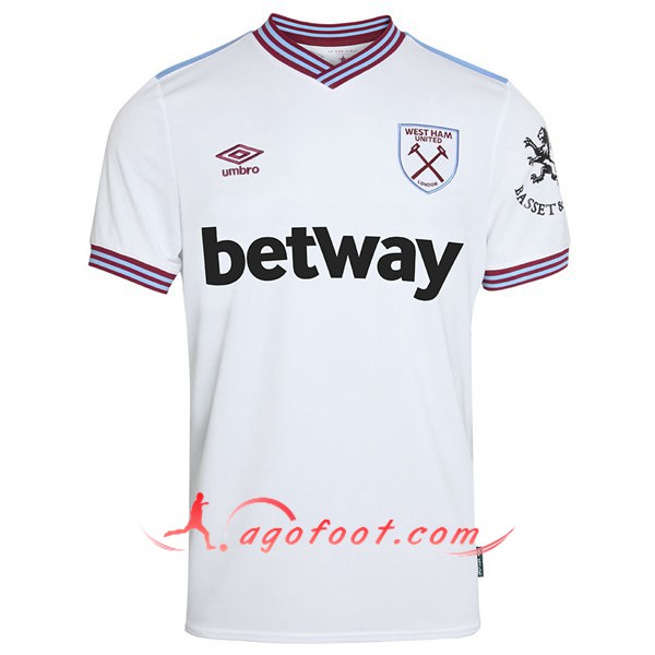 Maillot Foot West Ham Exterieur Personnalisé Floqué 19/20