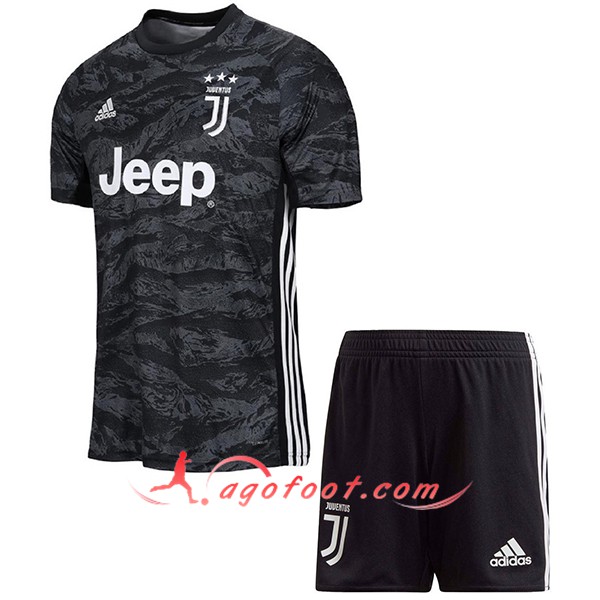 Ensemble Maillot Foot Juventus Enfants Gardien de but 19/20