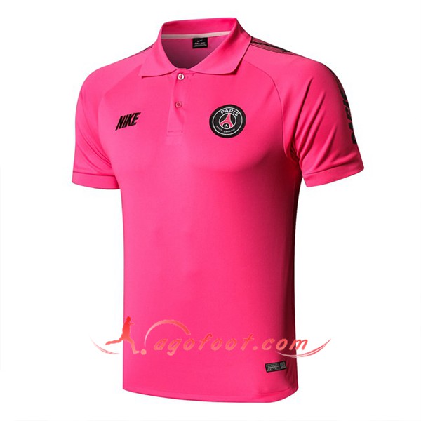 Polo Foot Paris PSG NIKE Rose 19/20
