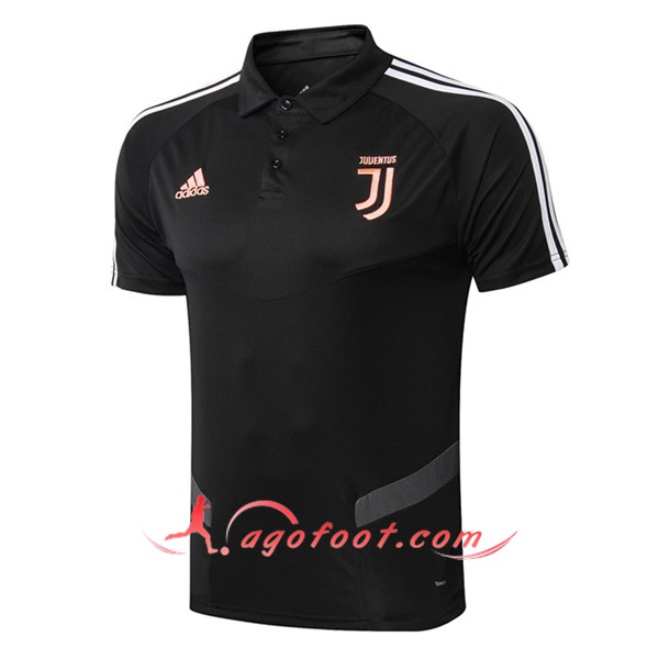 Polo Foot Juventus Noir 19/20